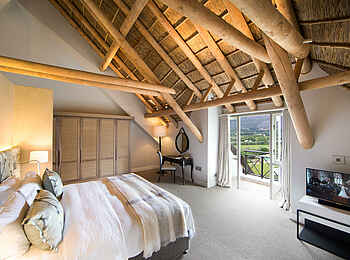 Mont Rochelle Hotel & Vineyard: Pinotage Suite Bett Mont Rochelle Hotel & Vineyard: Pinotage Suite Bett