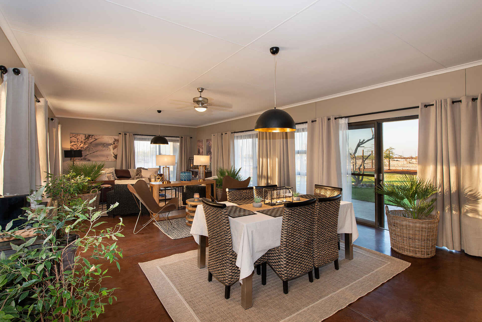 Safari House: Zentralbereich