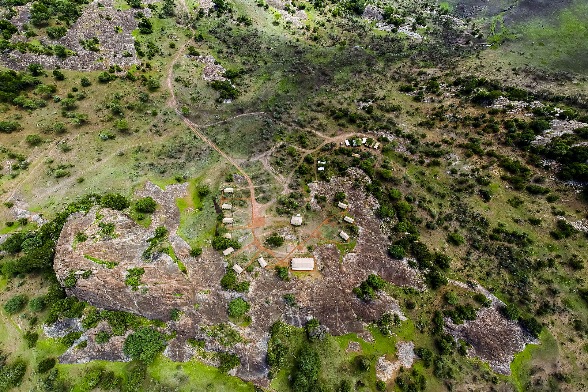 Tanzania, East Africa, Sanctuary Kichakani Serengeti Camp, Serengeti National Park, Africa, Luftbild, Afrikarma, Afrikarma Safaris, Afrikarma Safaris - Wildnis. Hautnah., afrikarma.de, Sanctuary Retreats, Mobile Safari Camp