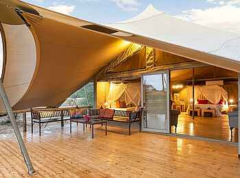 Tlouwana Camp: Die Familien Suite Tlouwana Camp: Die Familien Suite