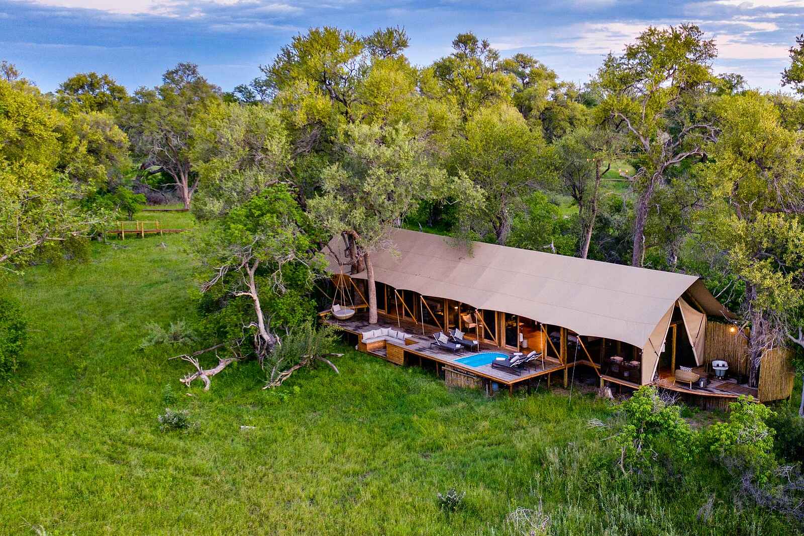 Tuludi Camp: Ansicht Familienzelt Tuludi Camp: Ansicht Familienzelt