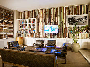 Victoria Beachcomber Resort and Spa: Lese Ecke Victoria Beachcomber Resort and Spa: Lese Ecke