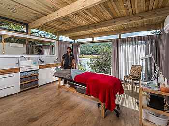 Kariega River Lodge: Spa- Bereich