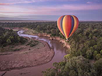 Governors' Il Moran Camp: Ballonfahrt