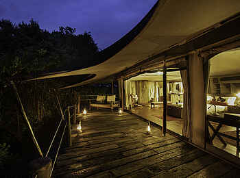 Mara Plains Jahazi: Die Terrasse