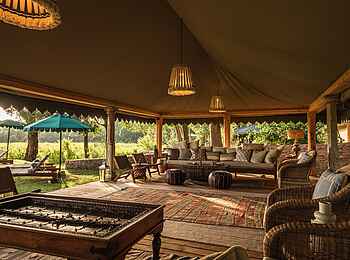 Wilderness Mara Camp: Lounge