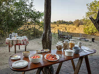 Chikoko Tree Camp: Frühstück Chikoko Tree Camp: Frühstück