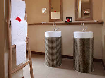 Gold Zanzibar Beach House & Spa: Das Badezimmer einer Beach Suite