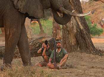 Goliath Tented Camp: Stille Zeit beim Elefanten