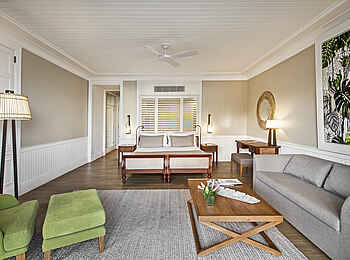 Heritage Le Telfair Golf & Wellness Resort: Der Wohnbereich einer Suite Heritage Le Telfair Golf & Wellness Resort: Der Wohnbereich einer Suite