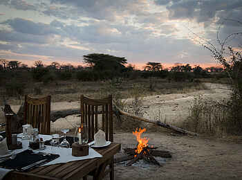 Kigelia Camp: Bush Dinner Kigelia Camp: Bush Dinner