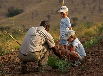 Kubu Kubu Tented Camp: Naturbeobachtung mit Kindern