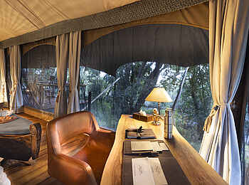 Mara Toto Tree Camp: Schreibtisch