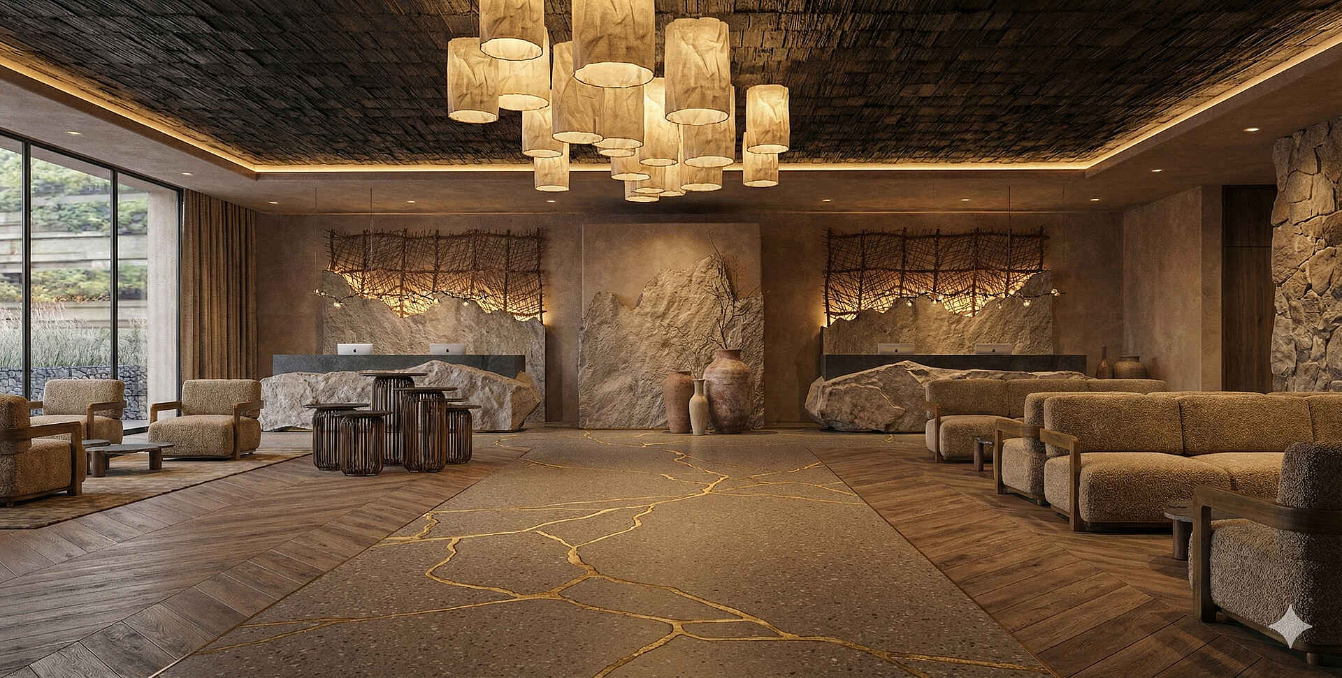 Ngorongoro Explorer Lodge: Loungebereich Ngorongoro Explorer Lodge: Loungebereich