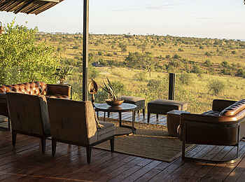 Nimali Mara Camp: Die Lounge Nimali Mara Camp: Die Lounge