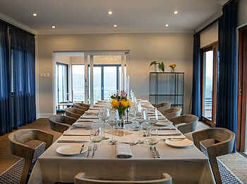 Simbavati Fynbos on Sea Lodge: Im Speisesaal Simbavati Fynbos on Sea Lodge: Im Speisesaal