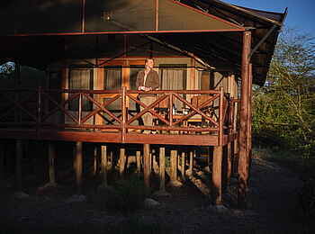 Tipilikwani Mara Camp: Luxury Tent Ausblick