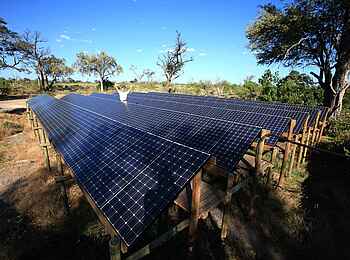 Zarafa Camp: Solar Power