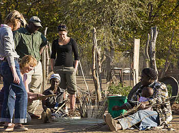 Tuli Safari Lodge Mashatu: Dorfbesuch