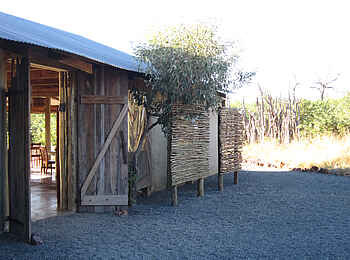 Chobe Elephant Camp: Haupteingang Chobe Elephant Camp: Haupteingang