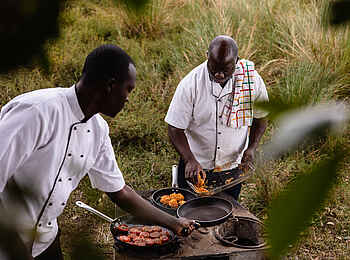 Hemingways River Camp Mara: Bush Lunch