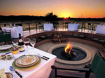 Mateya Safari Lodge: Feuerstelle