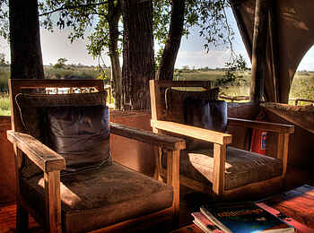 Okuti Camp: Lounge