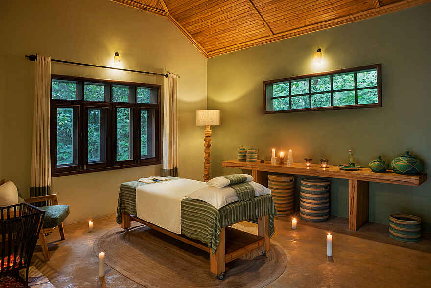 Primate Lodge Kibale: Massagen im Spa Primate Lodge Kibale: Massagen im Spa