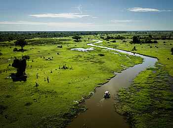 Qorokwe Camp: Unterwegs im Delta
