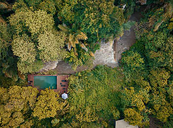 Rhino River Camp: Von oben Rhino River Camp: Von oben