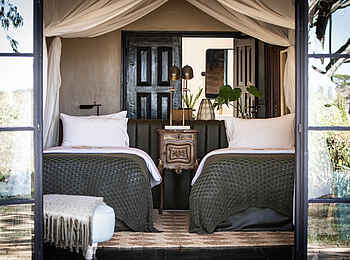 Segera Retreat: Das Zweibettzimmer im Green House