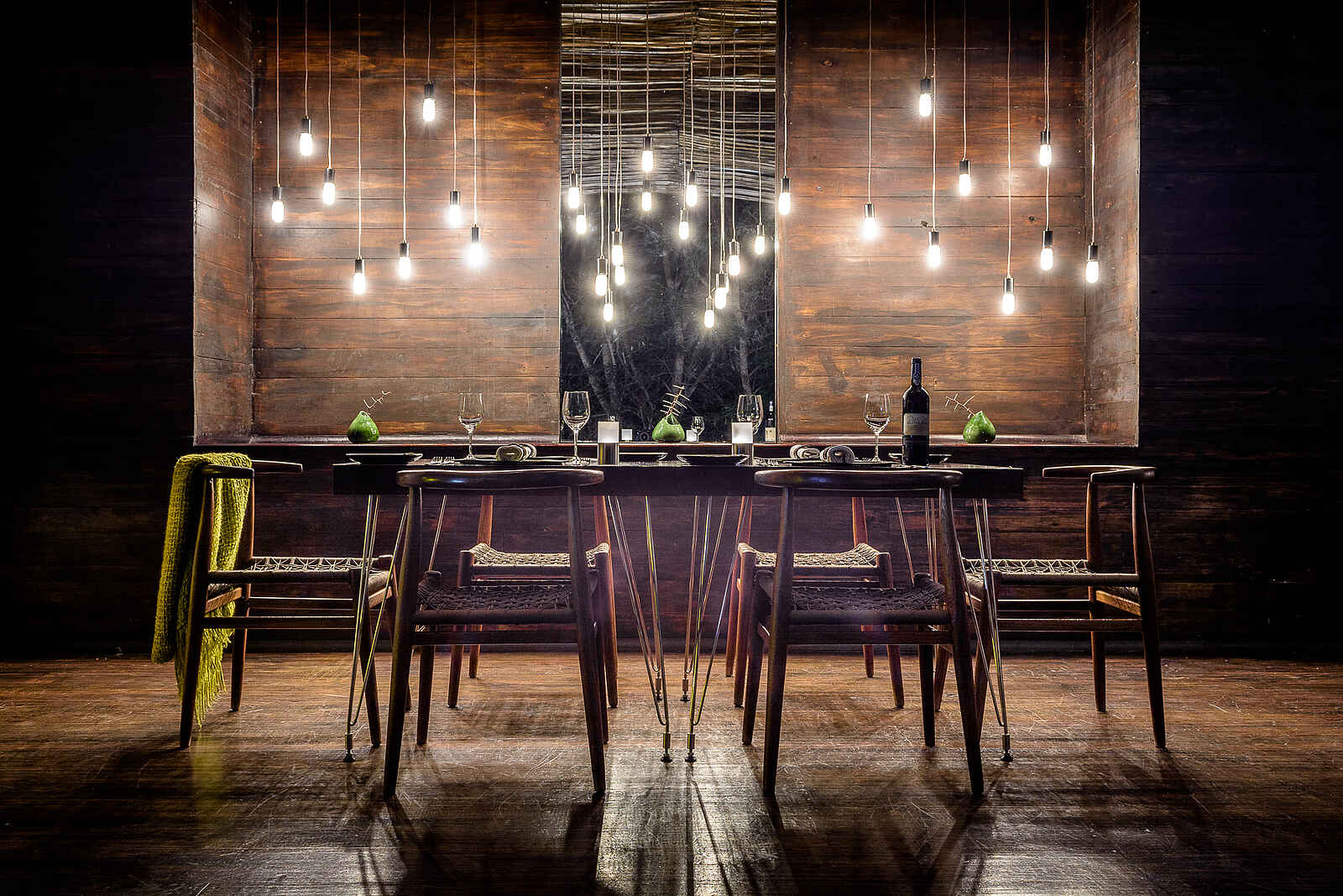 Singita Sweni Lodge: Gedeckter Tisch Singita Sweni Lodge: Gedeckter Tisch