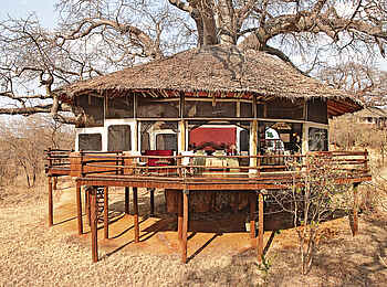 Tarangire Treetops: Baumhaus von außen