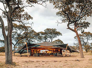 Wayo Serengeti Green Camp: Gemeinschaftsbereich von außen