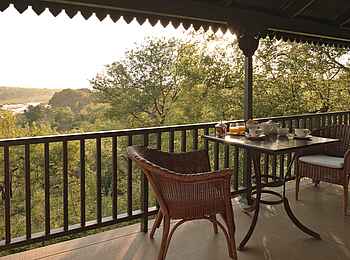 &Beyond Kirkman's Camp: Private Terrasse mit weiter Aussicht &Beyond Kirkman's Camp: Private Terrasse mit weiter Aussicht