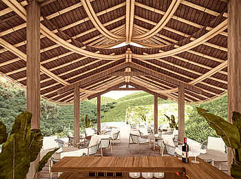 Erebero Hills: Die Poolbar mit Lounge Erebero Hills: Die Poolbar mit Lounge