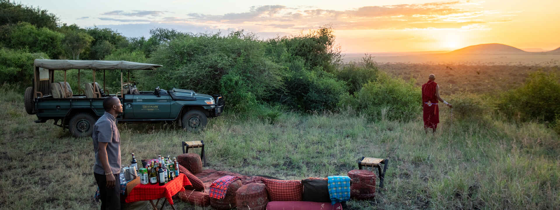 Ol Donyo Lodge: Sundowner