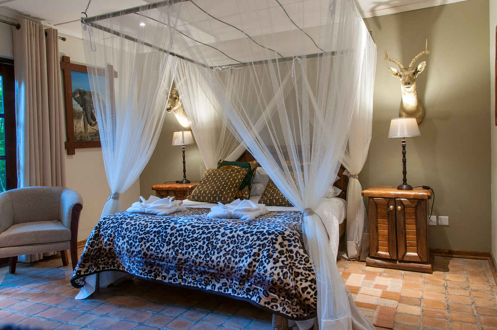 Bayete Guest Lodge: Doppelbett Bayete Guest Lodge: Doppelbett