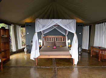 Blue Zebra Island Lodge: Gästeschlafzimmer