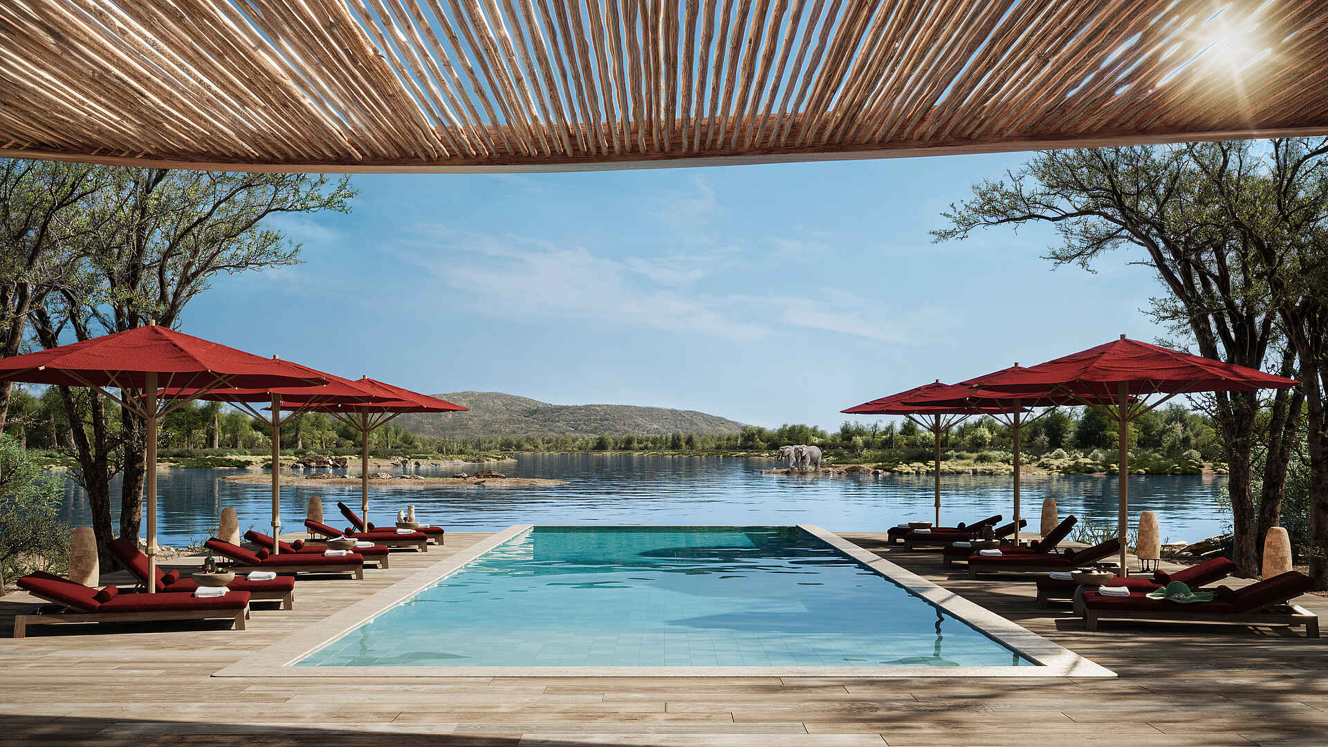 Ubuyu Lodge: Swimmingpool