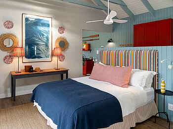 Coot Club: Leeward Cottage Schlafbereich