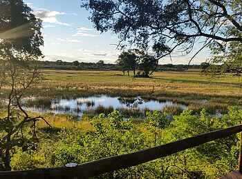 Nambwa Lodge: Wasserloch Nambwa Lodge: Wasserloch