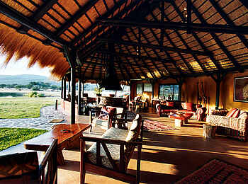 Okonjima Bush Camp: Aussichtsdeck