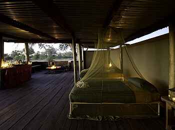 Savuti Camp: Beobachtungsstand