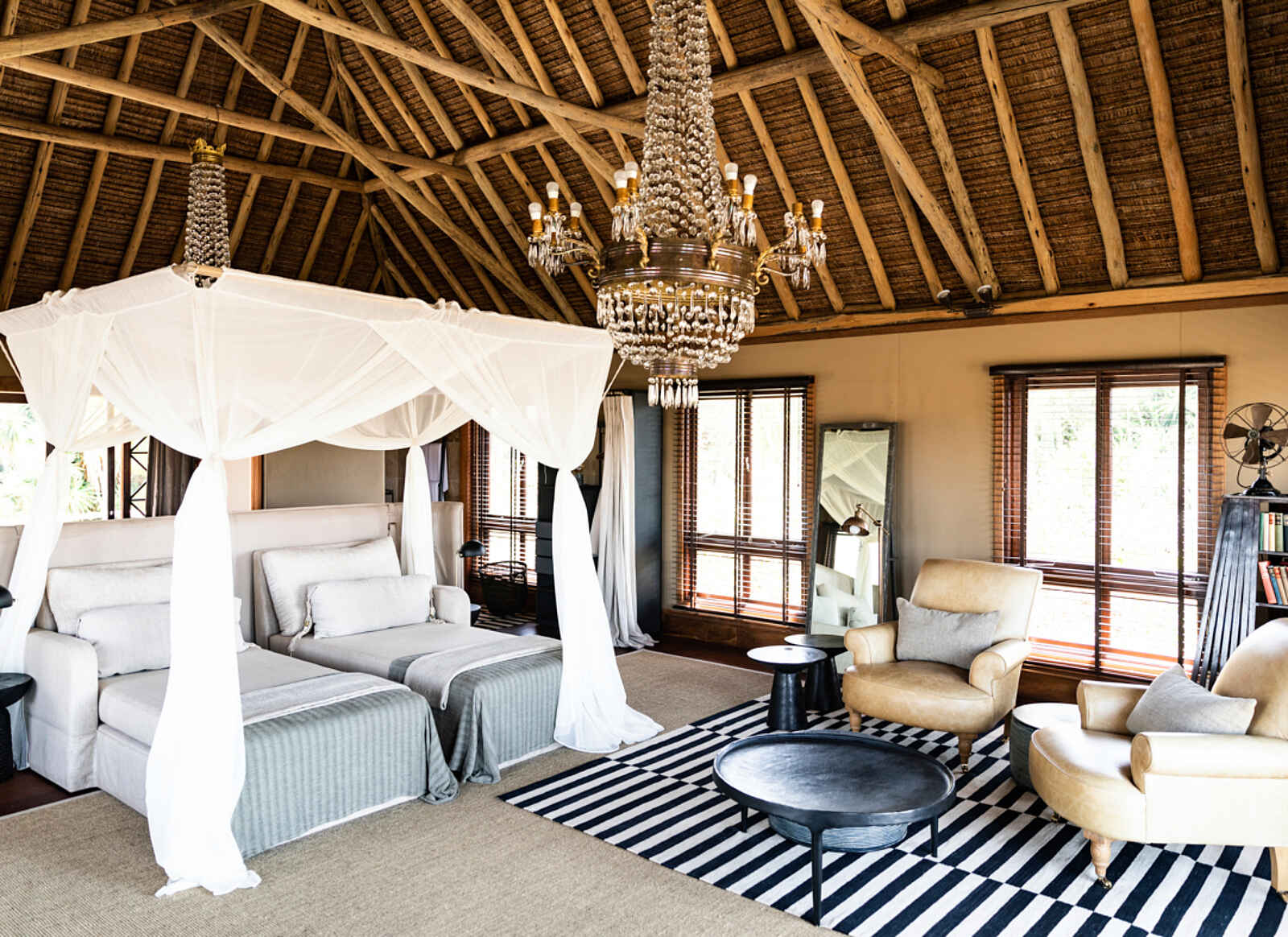 Segera Retreat: Ein Zweibettzimmer in der Villa Segera Segera Retreat: Ein Zweibettzimmer in der Villa Segera