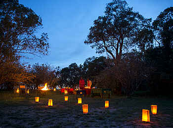 Soroi Luxury Migration Camp: Buschdinner