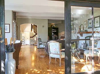 Teremok Marine Lodge and Spa: Blick hinein Teremok Marine Lodge and Spa: Blick hinein