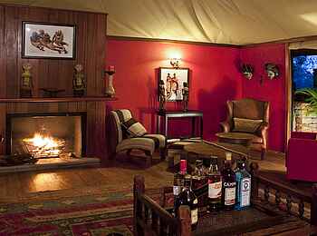 Olare Mara Kempinski: Kamin