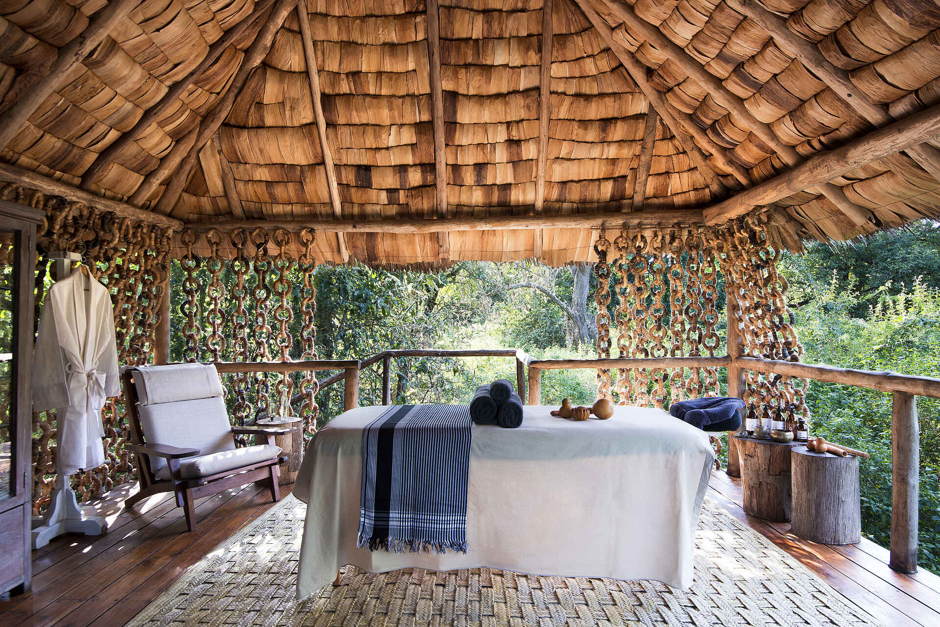 andBeyond Lake Manyara Tree Lodge: Entspannende Massagen