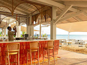 Heritage Le Telfair Golf & Wellness Resort: Die Gin'Ja Bar Heritage Le Telfair Golf & Wellness Resort: Die Gin'Ja Bar